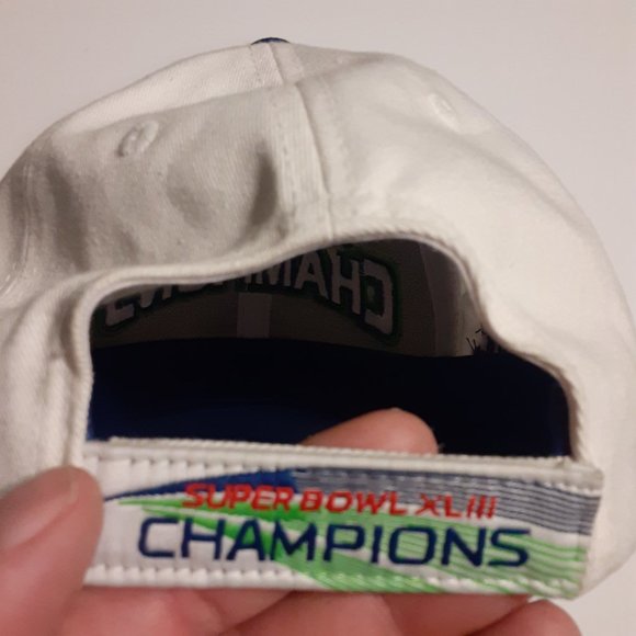 NFL Team Apparel Super Bowl XLIII Pittsburg Steelers Champions Hat OSFM - Picture 5 of 8